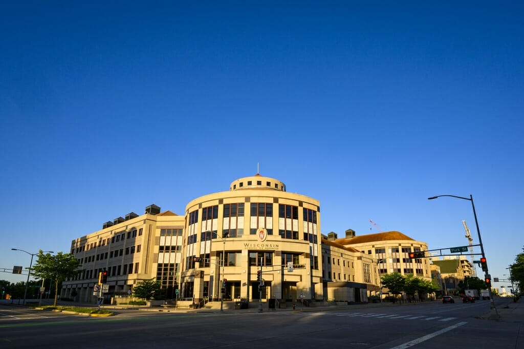 Grainger Hall, home of the Wisconsin School of Business.