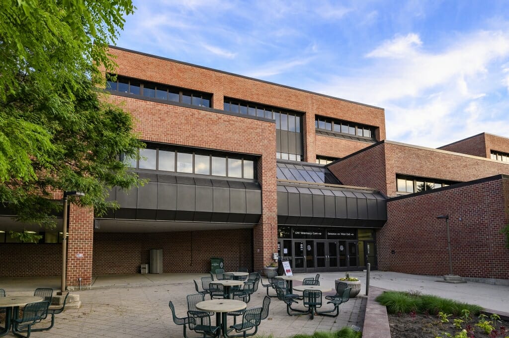 The Veterinary Medicine Building.