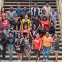 The UW Odyssey Project class of 2020 during a visit to the Chazen Museum.