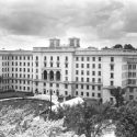 Exterior of former University Hospital building