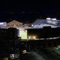 Seen from the top of a nearby building, the Badgers vs. Illinois football game with no crowd at Camp Randall Stadium presented an unusual game-day scene. The nearby streets were quiet as well, as gatherings were discouraged during the COVID-19 pandemic.
