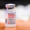 The Moderna COVID-19 vaccine.