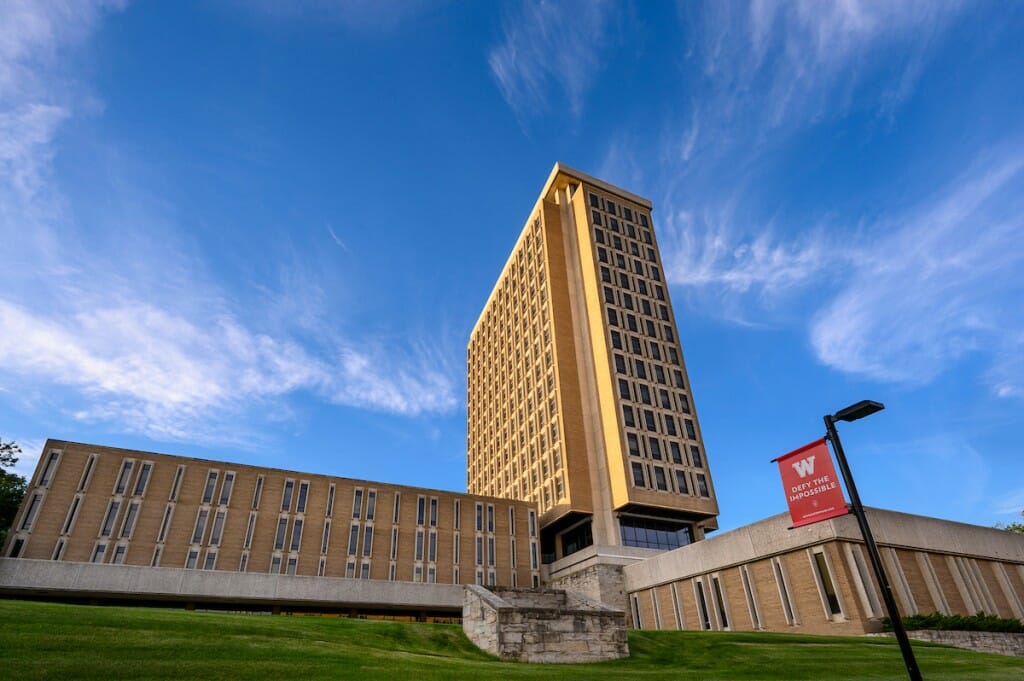 Exterior of Van Hise Hall