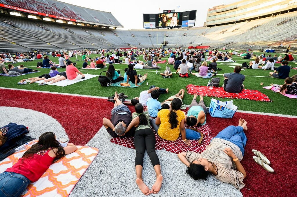 The weather was warm and pleasant, and rain held off, allowing more than 800 employees and their family members to enjoy the night.