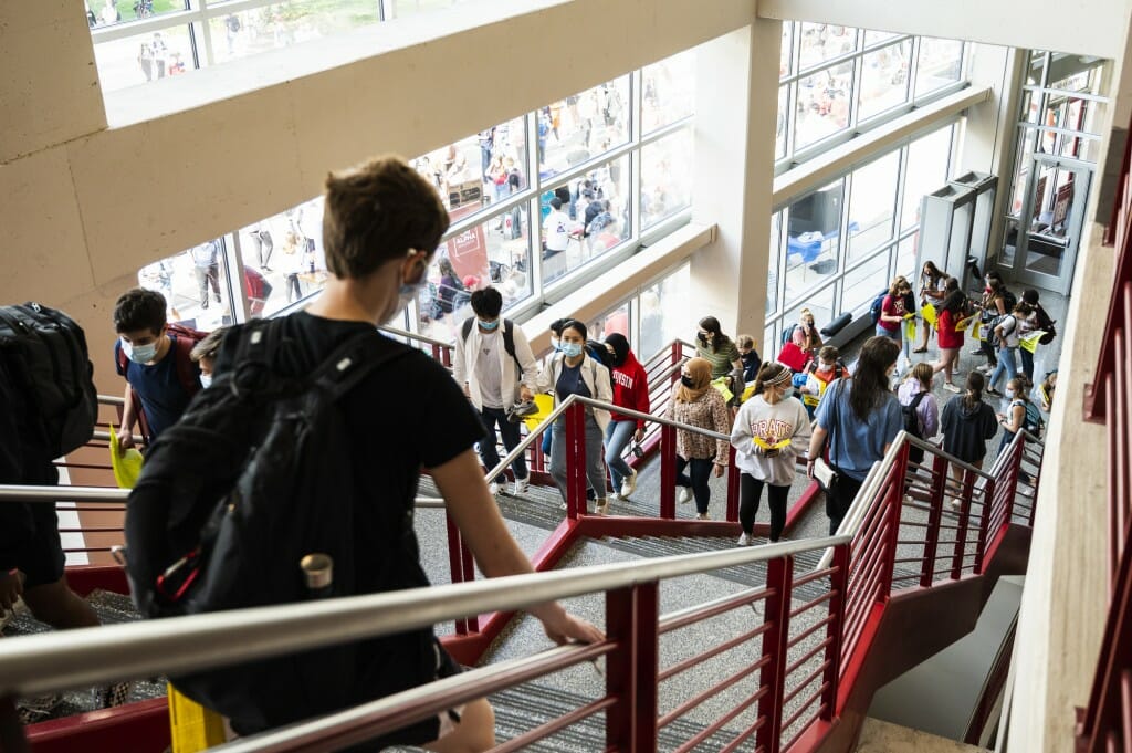 The Student Organization Fair is an opportunity for students to learn about special-interest groups, activities and services offered by more than 400 registered student organizations on campus. 