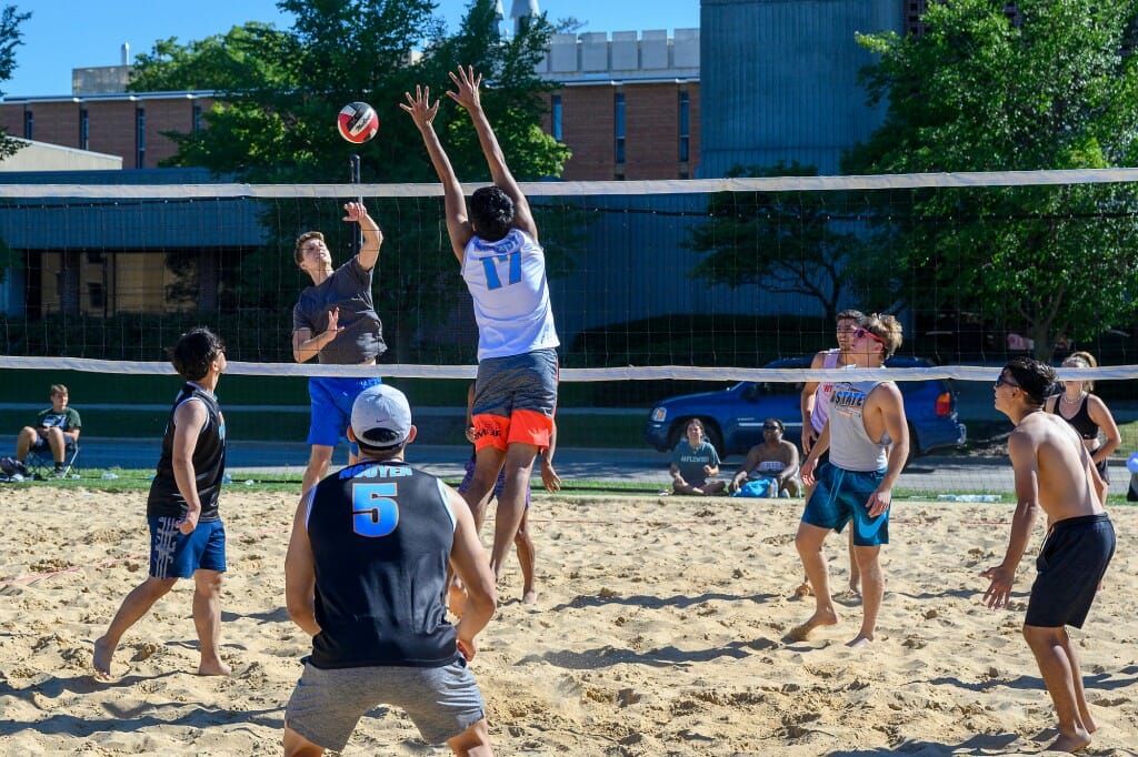 Nothing like some volleyball to get the most out of the waning days of summer. This tournament was part of a Labor Day Bash.