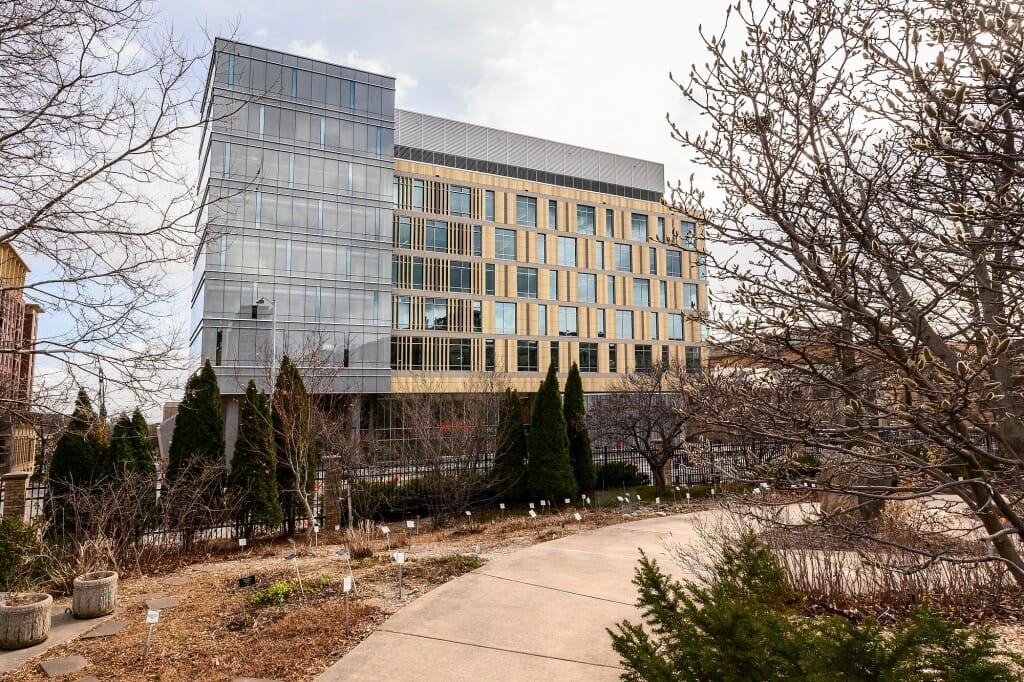 Exterior of chemistry building