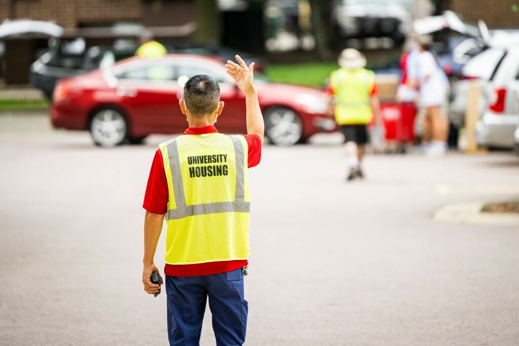 Get a decent parking spot. The walk can get long if you're carrying or pushing something heavy.