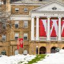 Bascom Hall in snow